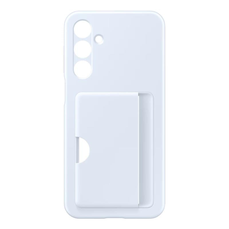 Θήκη Σιλικόνης Samsung EF-OA166TLEGWW A166 Galaxy A16 5G με Card Slot Μπλε