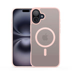 Θήκη TPU & PC Dux Ducis Apple iPhone 16 Magnetic MagSafe Yind Ροζ