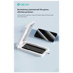 Tempered Glass Full Face Privacy Devia Apple iPhone 17 Pro Max με Βοηθητικό Εργαλείο Van Μαύρο (1 τεμ.)