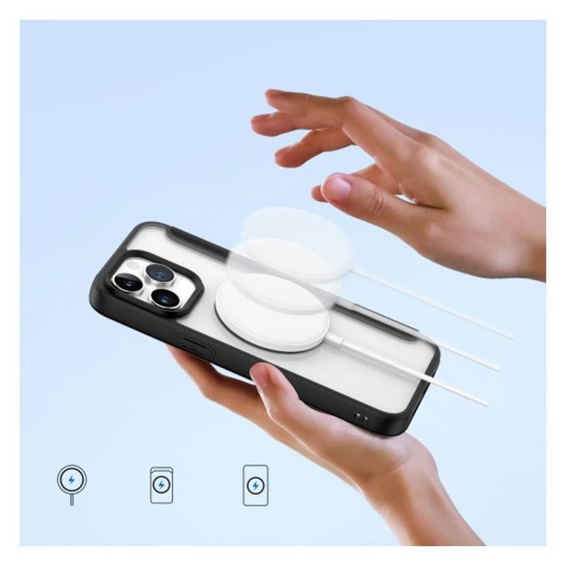 Θήκη Flip Dux Ducis Apple iPhone 15 Pro Max Wallet Skin X Pro Μαύρο