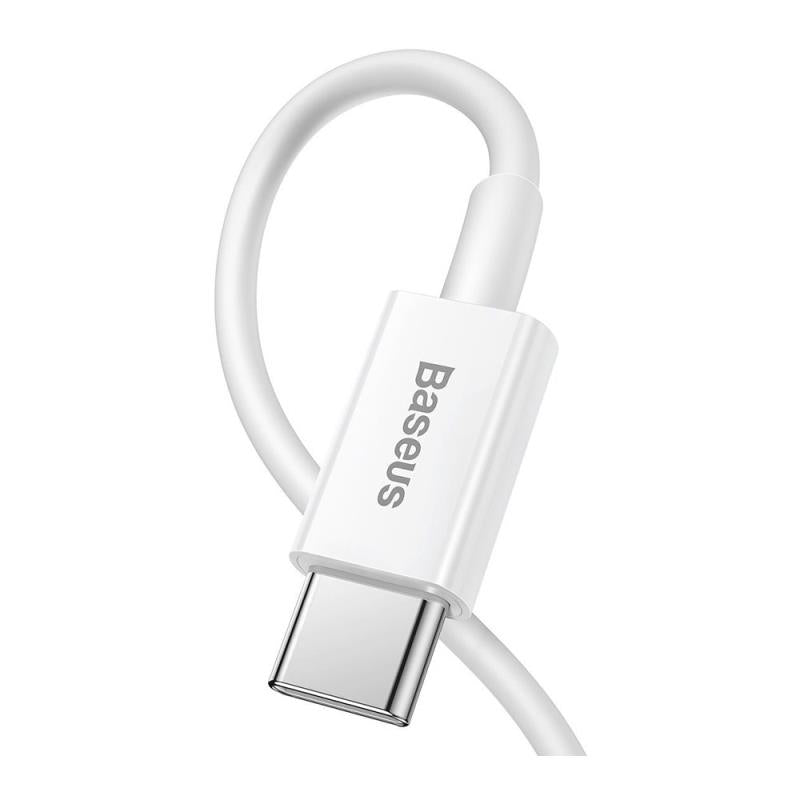 Καλώδιο Σύνδεσης USB 2.0 Baseus Superior Series USB C σε Lightning 20W 1m Λευκό