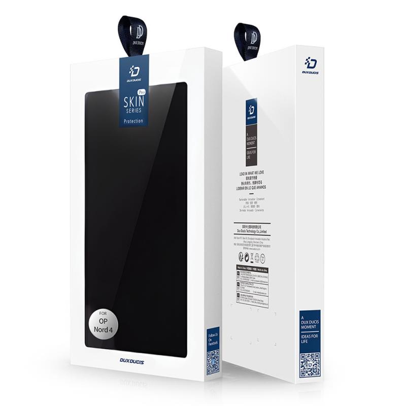 Θήκη Flip Dux Ducis Oneplus Nord 4 5G Skin Pro Μαύρο