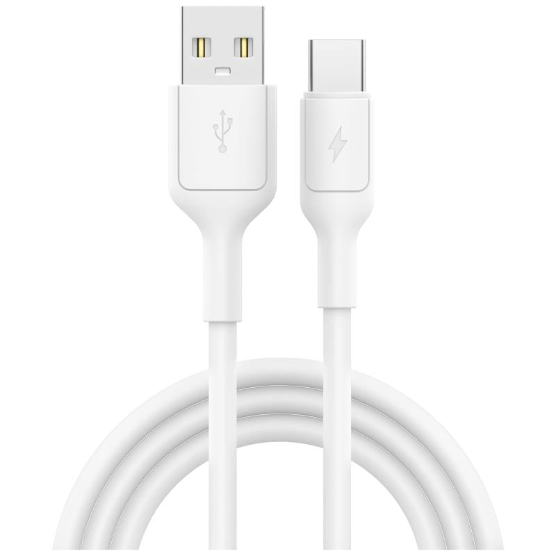 Καλώδιο Σύνδεσης USB 2.0 inos UltraCon USB A σε USB C 30W 1m Λευκό