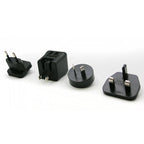Φορτιστής Ταξιδίου Melkco Worldwide EU/UK/US/AU με Διπλή Έξοδο 2xUSB A 1.0A 2.0A