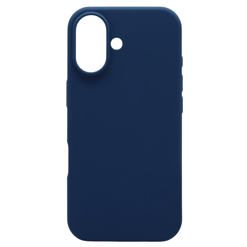 Θήκη Liquid Silicon inos Apple iPhone 17 5G Velvet Σκούρο Μπλε