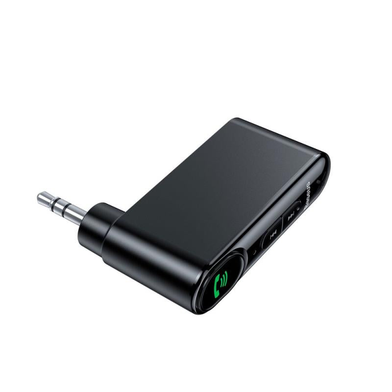 Bluetooth Audio Receiver AUX mini jack Baseus Qiyin WXQY-01 για Αυτοκίνητο & Άλλες Συσκευές Μαύρο