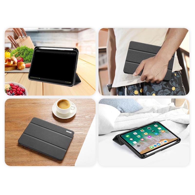 Θήκη TPU Flip Shock Proof Dux Ducis Domo Apple iPad mini 6/ mini 7 8.3" Μαύρο