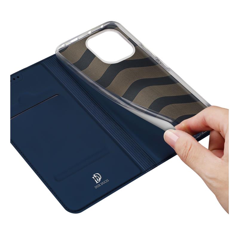 Θήκη Flip Dux Ducis Xiaomi Redmi Note 14 4G Skin Pro Μπλε