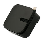 Φορτιστής Ταξιδίου Nortonline με Έξοδο USB A 2.1A & Ένσωματωμένο Καλώδιο Wrap Lightning Μαύρο