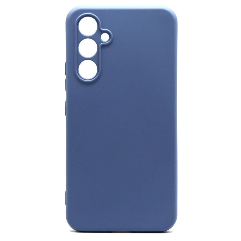 Θήκη Liquid Silicon inos Samsung A546 Galaxy A54 5G L-Cover Γκρι-Μπλε