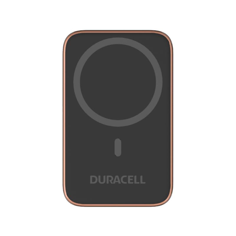 Φορτιστής Ανάγκης Duracell Micro 5 12W 5000mAh Magnetic με Βραχίονα Στήριξης Μαύρο