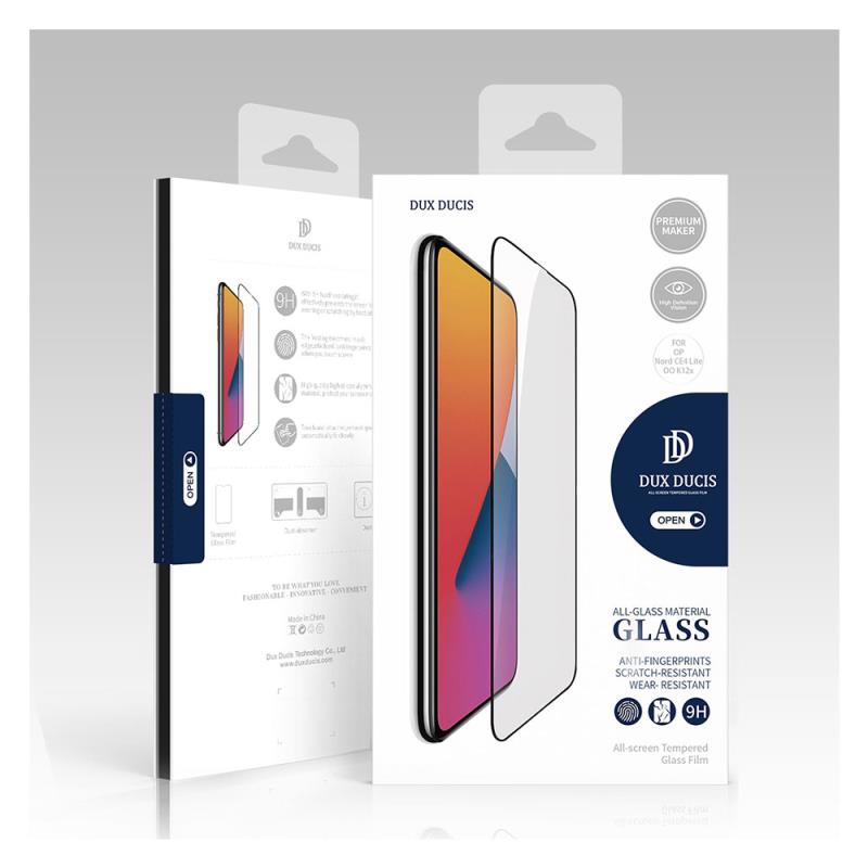 Tempered Glass Full Face Dux Ducis OnePlus Nord CE4 Lite 5G Μαύρο (1 τεμ.)