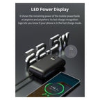 Φορτιστής Ανάγκης Devia EP208 Mini 22.5W 20000mAh με 2 Ενσωματωμένα Καλώδια Ultra4 Γκρι