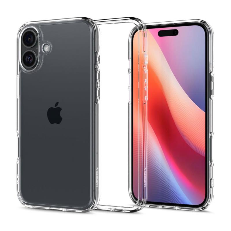 Θήκη TPU & PC Spigen Apple iPhone 16 Plus Ultra Hybrid Διάφανο