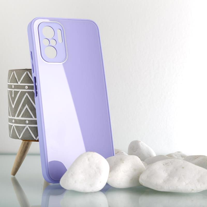 Θήκη TPU & Glass inos Apple iPhone 12 mini CamGuard Μωβ