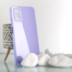 Θήκη TPU & Glass inos Apple iPhone 12 mini CamGuard Μωβ