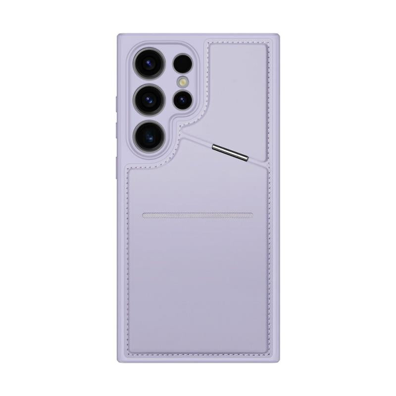 Θήκη Δερμάτινη Dux Ducis Samsung Galaxy S24 Ultra 5G 3 σε 1 Magnetic με Stand Rafi II Μωβ