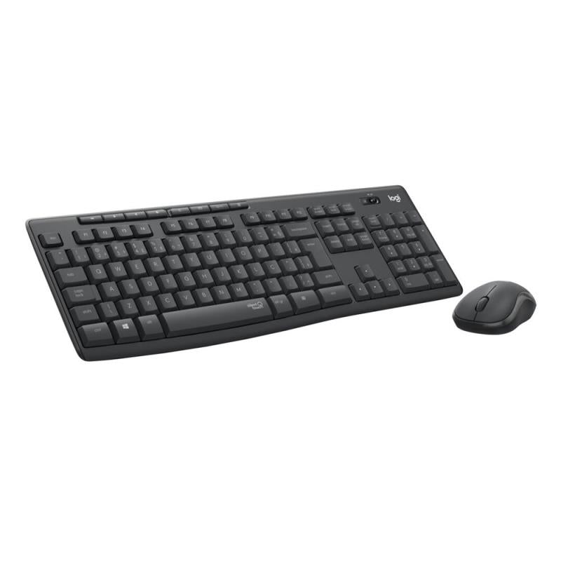 Σετ Ασύρματο Πληκτρολόγιο & Ποντίκι Logitech MK295 Silent 2in1 Μαύρο