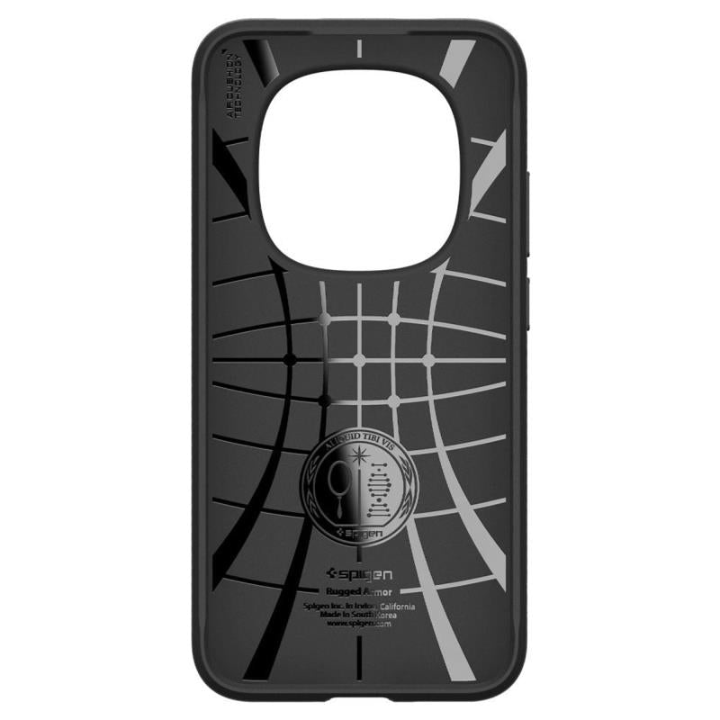 Θήκη Soft TPU Spigen Rugged Armor Xiaomi Redmi Note 15 Pro 5G Μαύρο