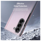 Θήκη Δερμάτινη PU Dux Ducis Samsung Galaxy Z Fold 7 5G Magnetic Bril Μαύρο