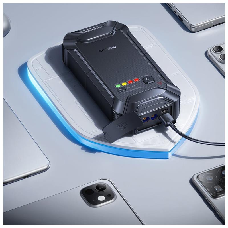 Jump Starter - Power Bank Baseus PrimeTrip VJ1 12000mAh 5000A Μαύρο