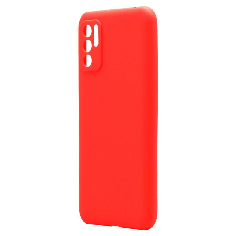 Θήκη Soft TPU inos Xiaomi Redmi Note 10 5G S-Cover Κόκκινο