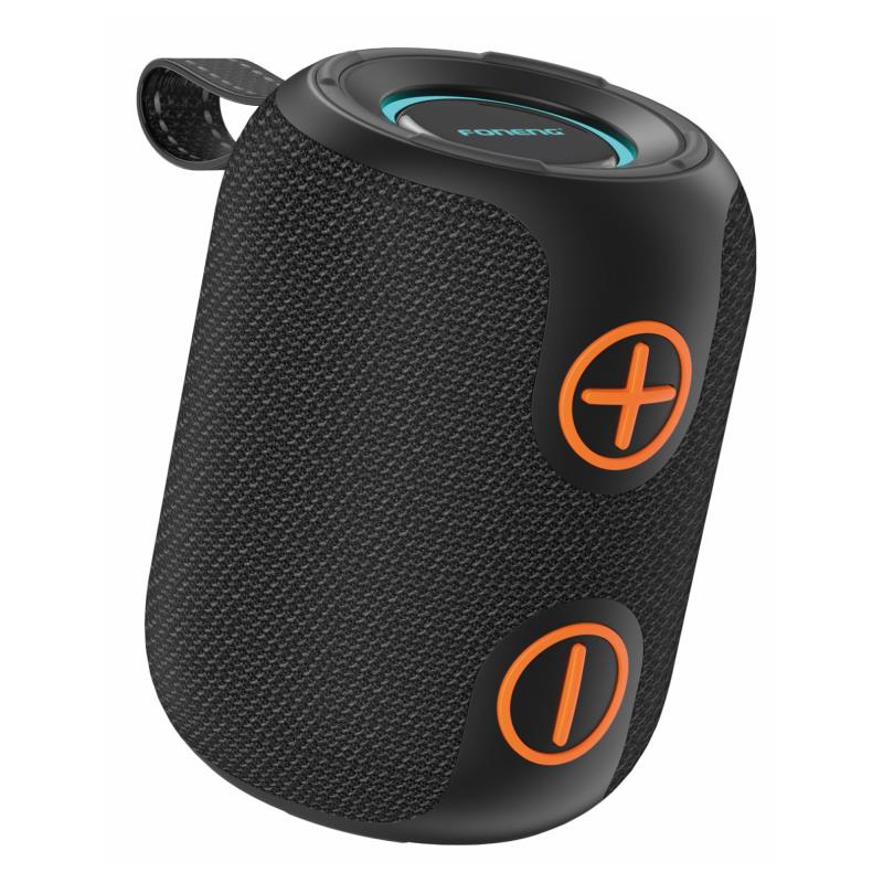 Φορητό Ηχείο Bluetooth Foneng M5 Deep Bass Colorful BT 5.3 1200mAh 8W Μαύρο