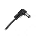 Υποδοχή καλωδίου + γωνιακό βύσμα DC 2,5x5,5mm