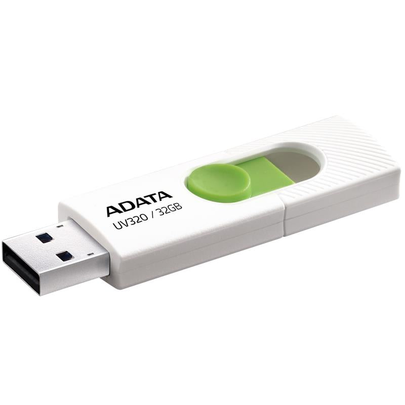 USB 3.2 Flash Disk Adata UV320 USB A 32GB Λευκό