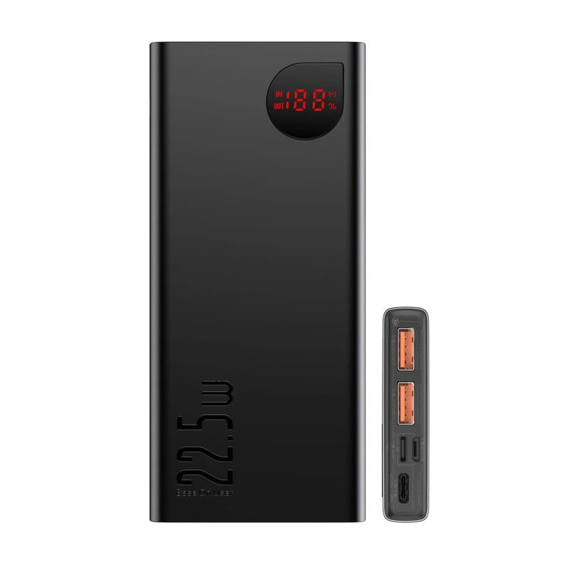 Φορτιστής Ανάγκης Baseus Adaman 22.5W 10000mAh Metal Μαύρο