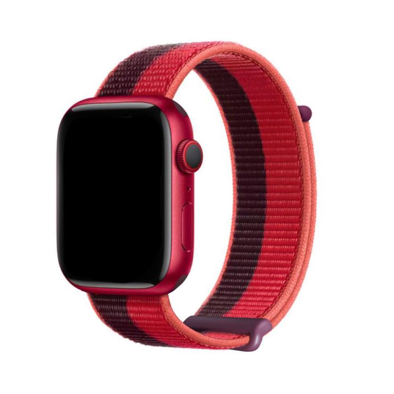 Λουράκι Dux Ducis Nylon Sport Bracelet Apple Watch (38/ 40/ 41/ 42mm) Cherry Κόκκινο