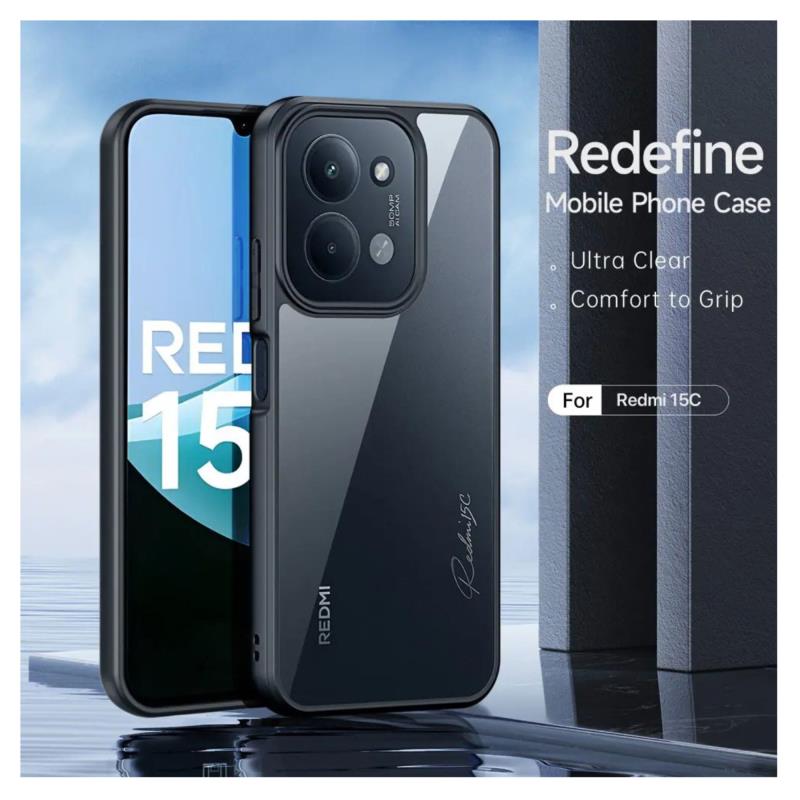 Θήκη TPU & PC Dux Ducis Aimo Xiaomi Redmi 15C 5G Μαύρο