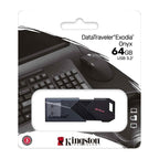 USB 3.2 Flash Disk Kingston Exodia Onyx DTXON USB A 64GB Μαύρο