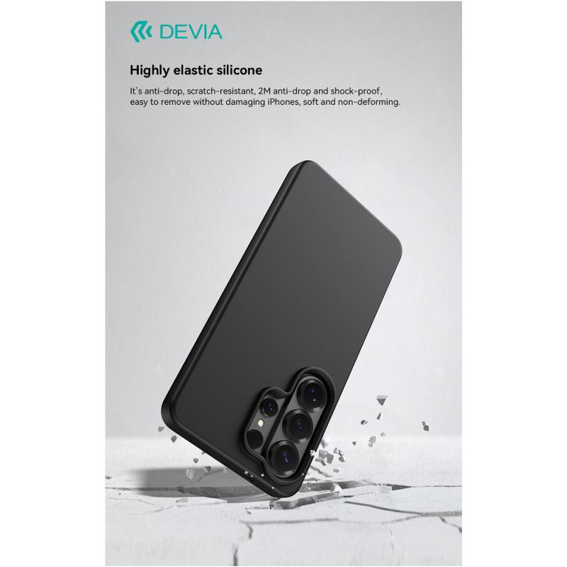 Θήκη Silicon Devia Samsung Galaxy S26 Ultra 5G Magnetic Nature Μαύρο