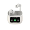 True Wireless Ακουστικά Bluetooth Devia EM405 ANC Pro3 με Οθόνη Λευκό
