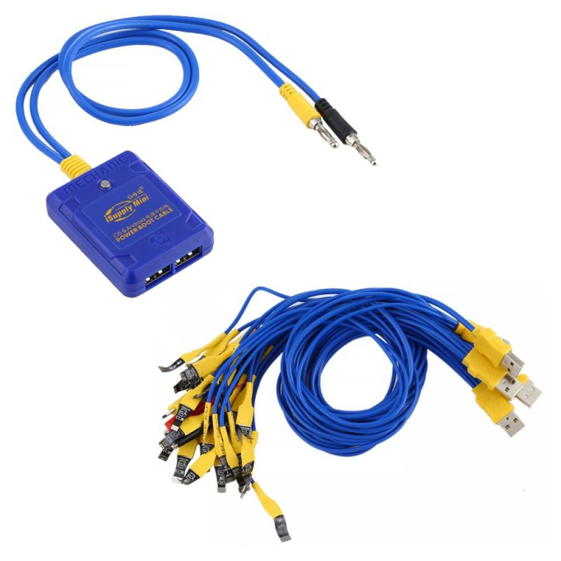Mechanic iSupply mini Power Boot Kit με Καλώδια Τροφοδοσίας για iPhone 6 έως 12 Series
