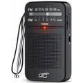 Φορητό Ραδιόφωνο Τσέπης LTC Lega με AM/FM & Mini Jack 3.5mm Μαύρο