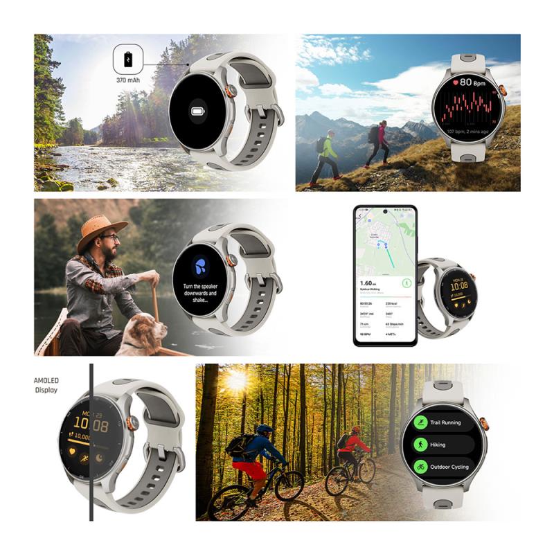 Smartwatch myPhone Adventure 1.43" Γκρι