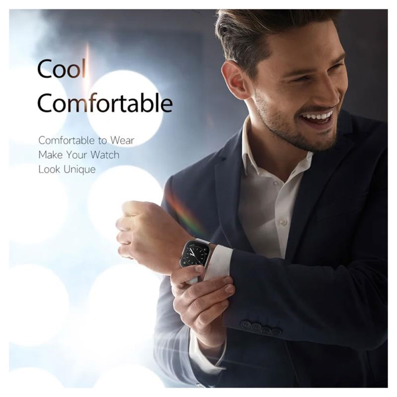 Θήκη PC Dux Ducis Hamo Metallic Apple Watch 10/ 11 42mm Μαύρο