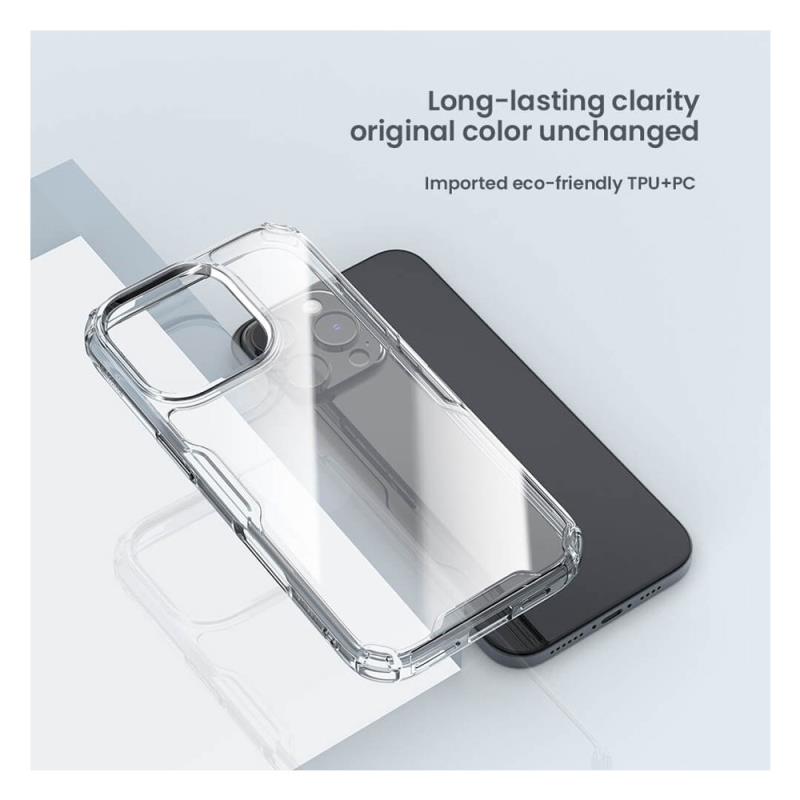 Θήκη Soft TPU & PC Nillkin Nature Pro Apple iPhone 16 Pro Max Μπλε