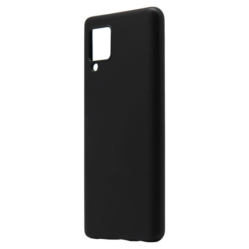 Θήκη Liquid Silicon inos Samsung A426 Galaxy A42 5G L-Cover Μαύρο