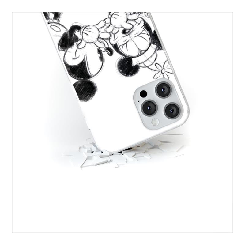Θήκη Soft TPU Disney Mickey & Minnie 010 Xiaomi Redmi 12C Λευκό