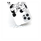 Θήκη Soft TPU Disney Mickey & Minnie 010 Xiaomi Redmi 12C Λευκό