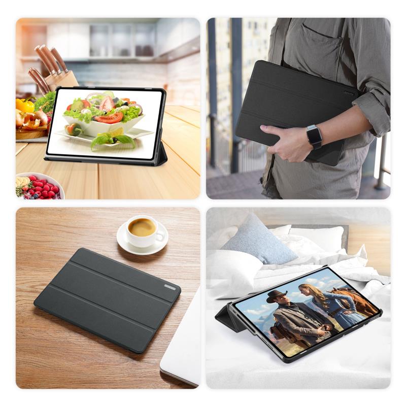 Θήκη TPU Flip Shock Proof Dux Ducis Domo Lenovo Tab Plus 11.5" Μαύρο