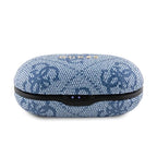 True Wireless Ακουστικά Bluetooth Guess Docking Station Metal 4G Μπλε