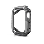 Θήκη TPU & PC Devia Sport Apple Watch 7/ 8/ 9 41mm Shock Proof Φιμέ Μαύρο