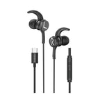 Hands Free Stereo Foneng T68 Heavy Bass Gaming USB C Μαύρο