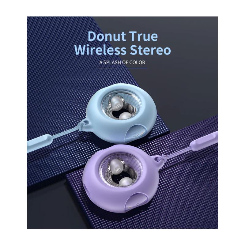 True Wireless Ακουστικά Bluetooth Choetech BH-T22 Μωβ