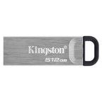 USB 3.2 Flash Disk Kingston Kyson DTKN USB A 512GB Ασημί