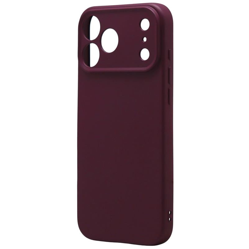 Θήκη Soft TPU inos Apple iPhone 18 Pro Max 5G S-Cover Μπορντώ